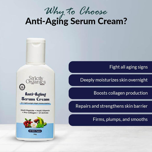 Benefits of Anti Aging Serum Cream