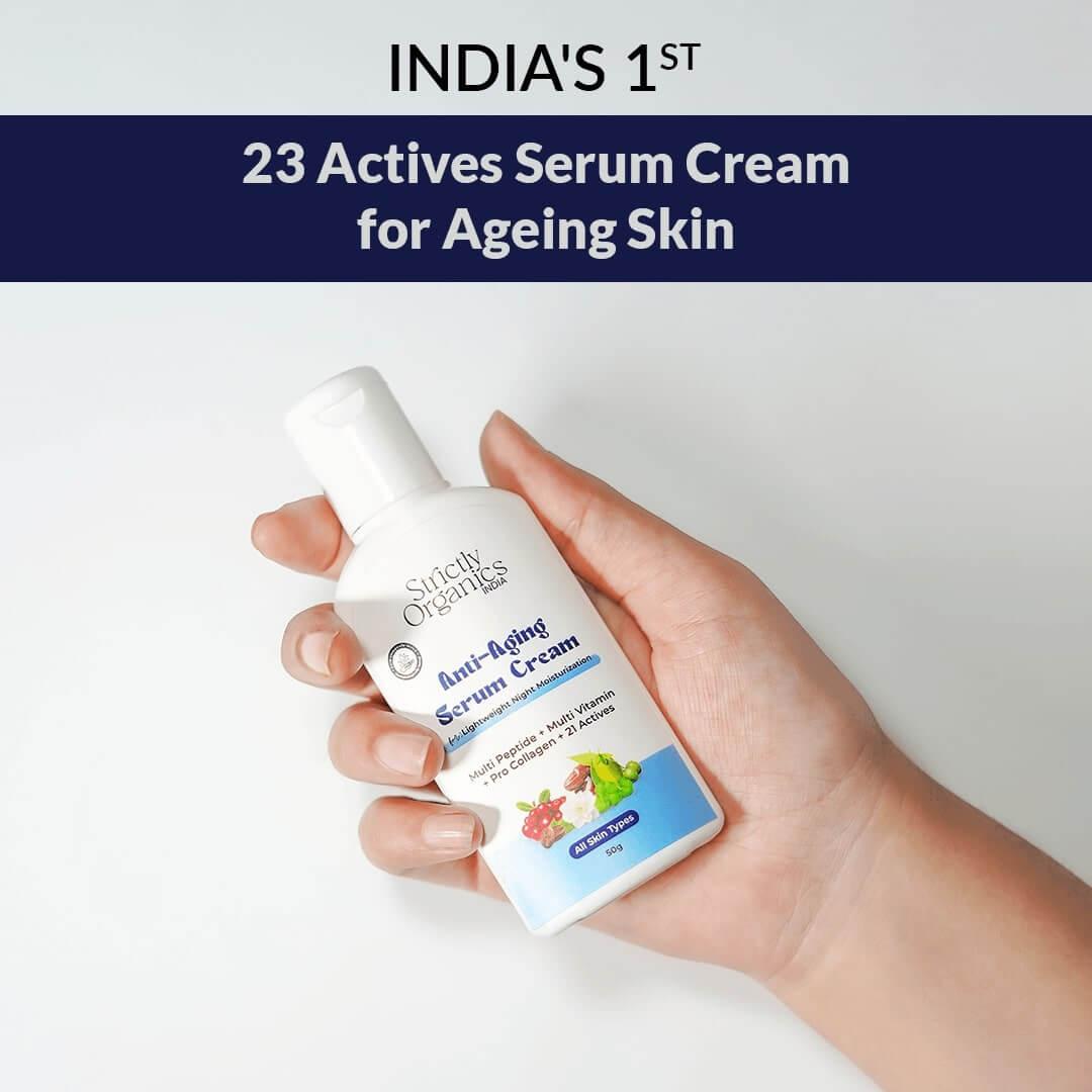 Best Anti Aging Serum in India -Strictly Organics