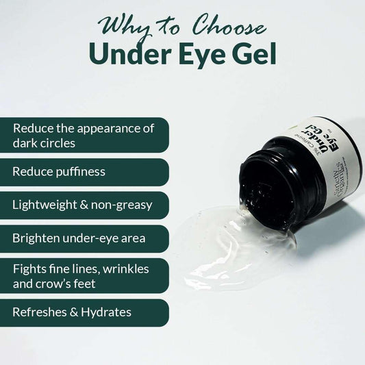 Why to choose Under Eye Gel for Dark Circles -Strictly Organics