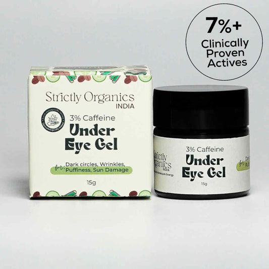 Under Eye Gel for Dark Circles - Strictly Organics